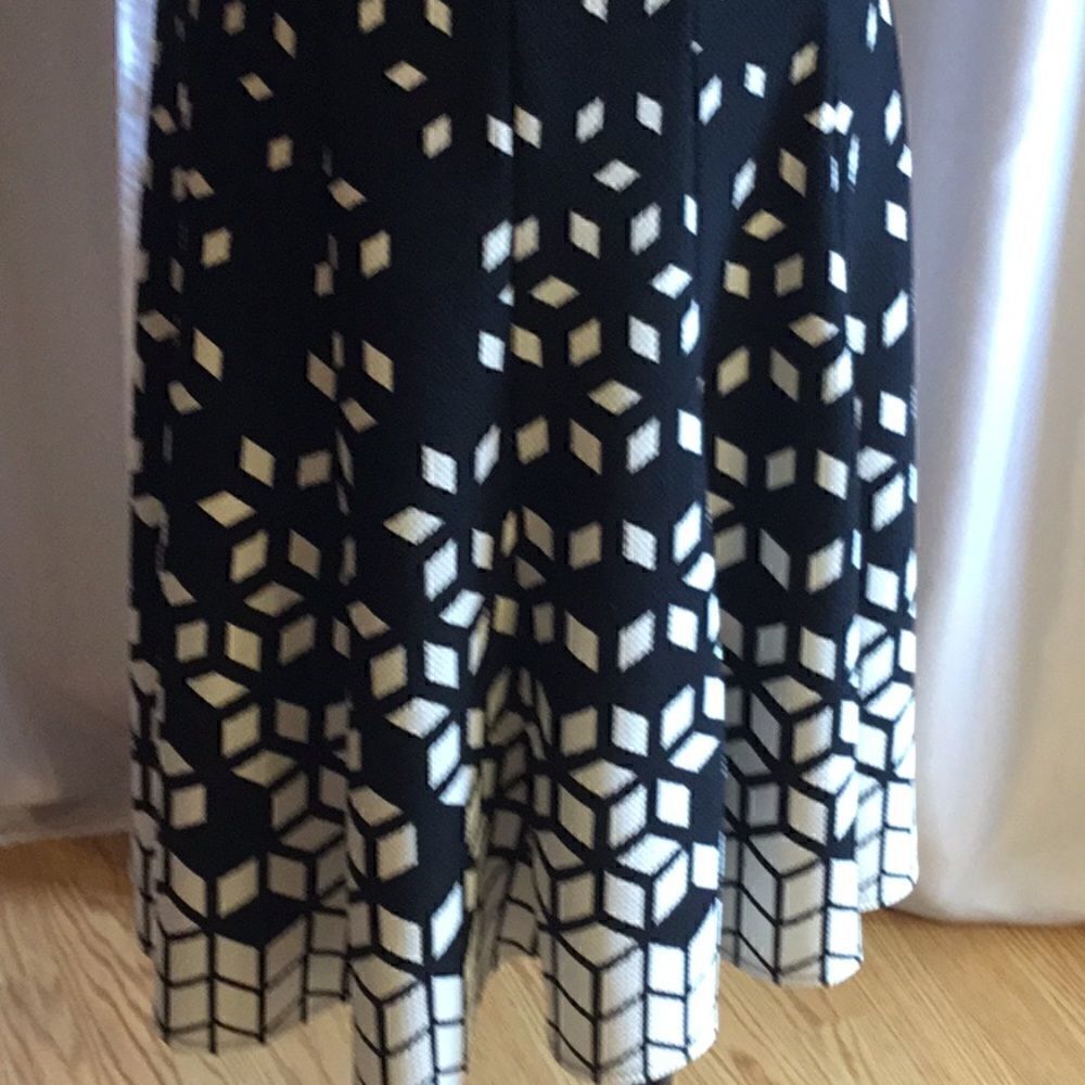 Sleeveless dress in waffle weave poly blend small - Picture 5 of 15